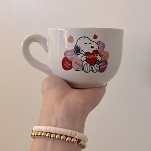 Valentines Day Snoopy Mug